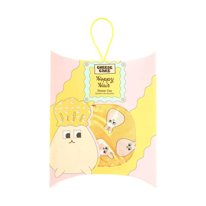 Cheesecake Happy Hair Shower Cap Yellow Bunny