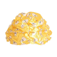 Cheesecake Happy Hair Shower Cap Yellow Bunny