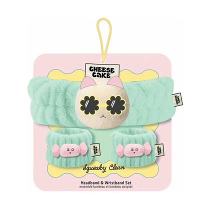 Cheesecake Headband & Wristband Set Cat 3 Pieces
