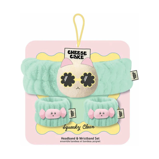 Cheesecake Headband & Wristband Set Cat 3 Pieces
