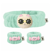 Cheesecake Headband & Wristband Set Cat 3 Pieces