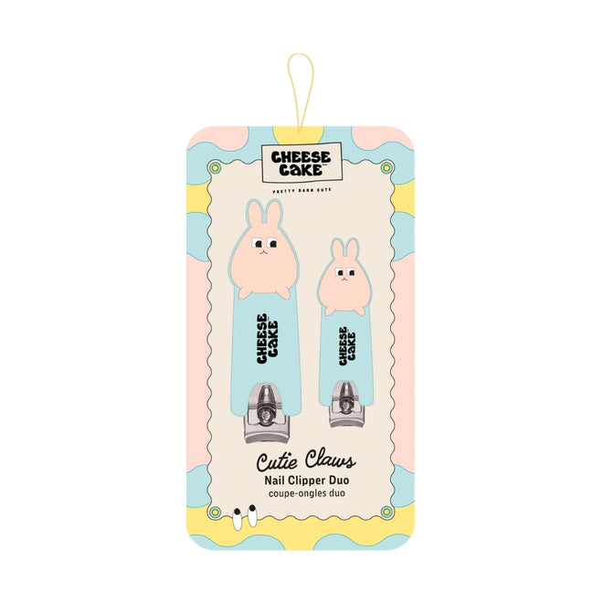 Cheesecake Nail Clipper Duo Cutie Claws Bunny