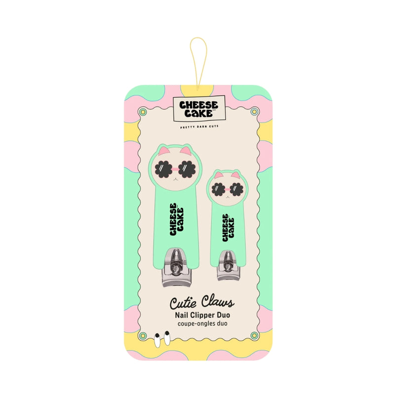 Cheesecake Nail Clipper Duo Cutie Claws Cat
