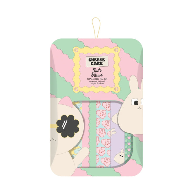 Cheesecake Nail File Set Cats Claws 6 Pieces