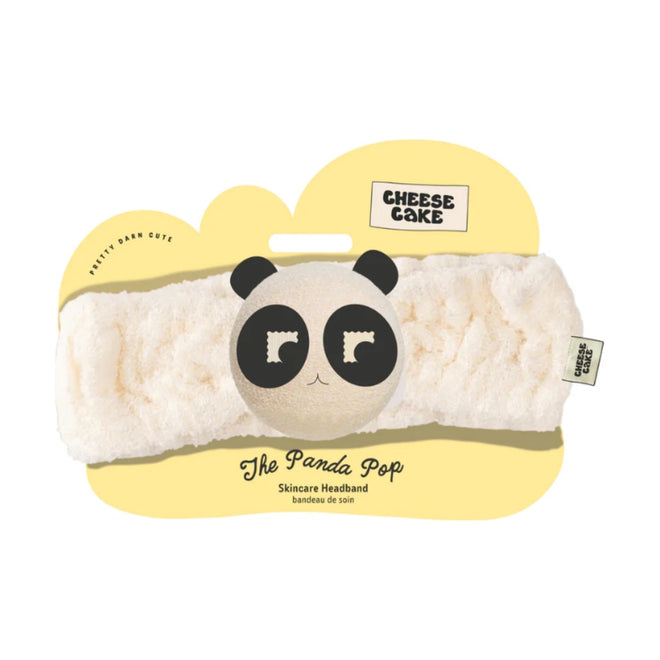 Cheesecake Plush Skincare Headband The Panda Pop