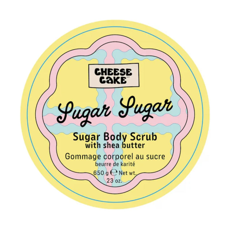 Cheesecake Sugar Sugar Sugar Body Scrub with Shea Butter Vanilla 500g