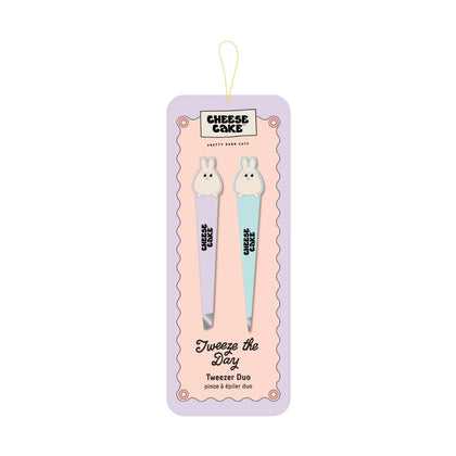 Cheesecake Tweezer Duo Tweeze The Day Bunny