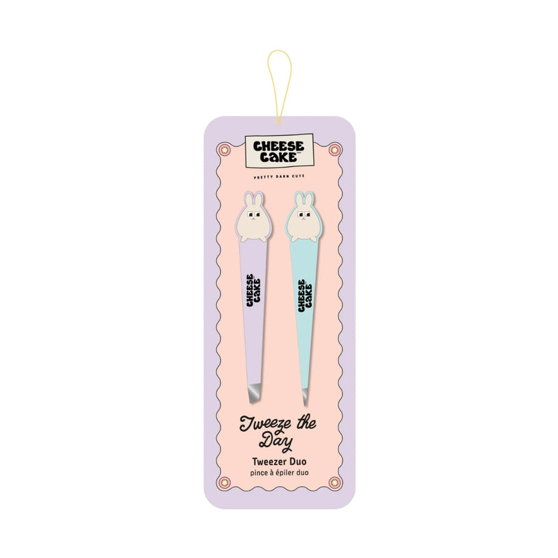 Cheesecake Tweezer Duo Tweeze The Day Bunny
