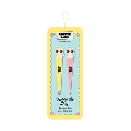 Cheesecake Tweezer Duo Tweeze The Day Cat