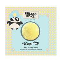 Cheesecake Wrap Up Hair Drying Towel Blue