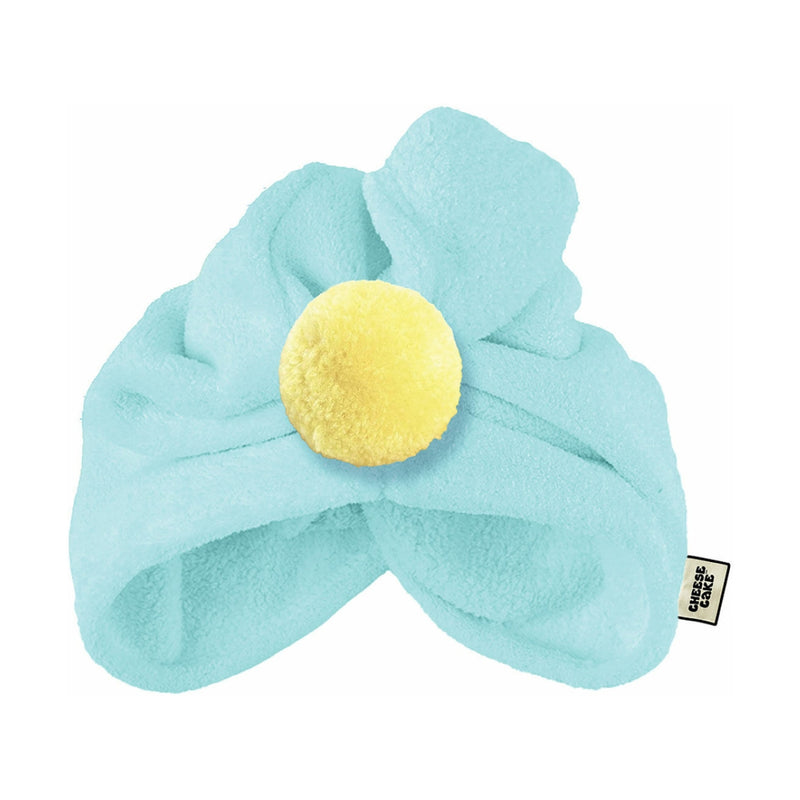 Cheesecake Wrap Up Hair Drying Towel Blue