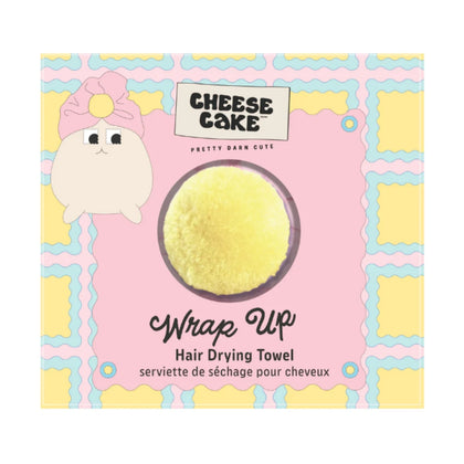 Cheesecake Wrap Up Hair Drying Towel Pink