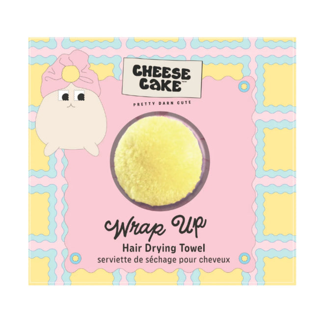 Cheesecake Wrap Up Hair Drying Towel Pink