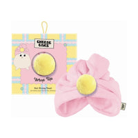Cheesecake Wrap Up Hair Drying Towel Pink