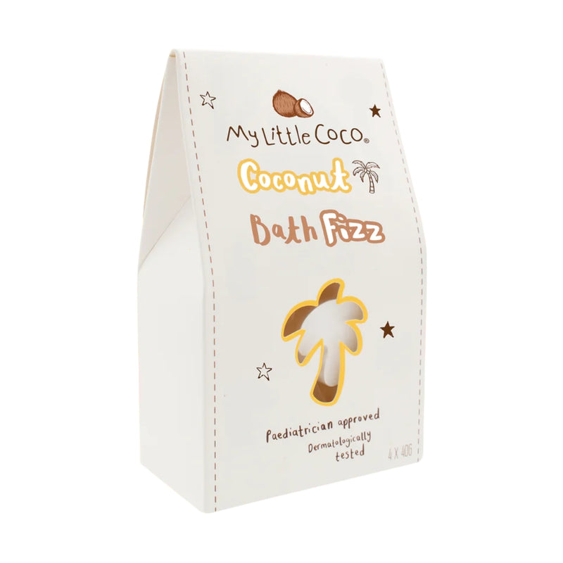 My Little Coco Baby Coconut Bath Fizz 40g x 4