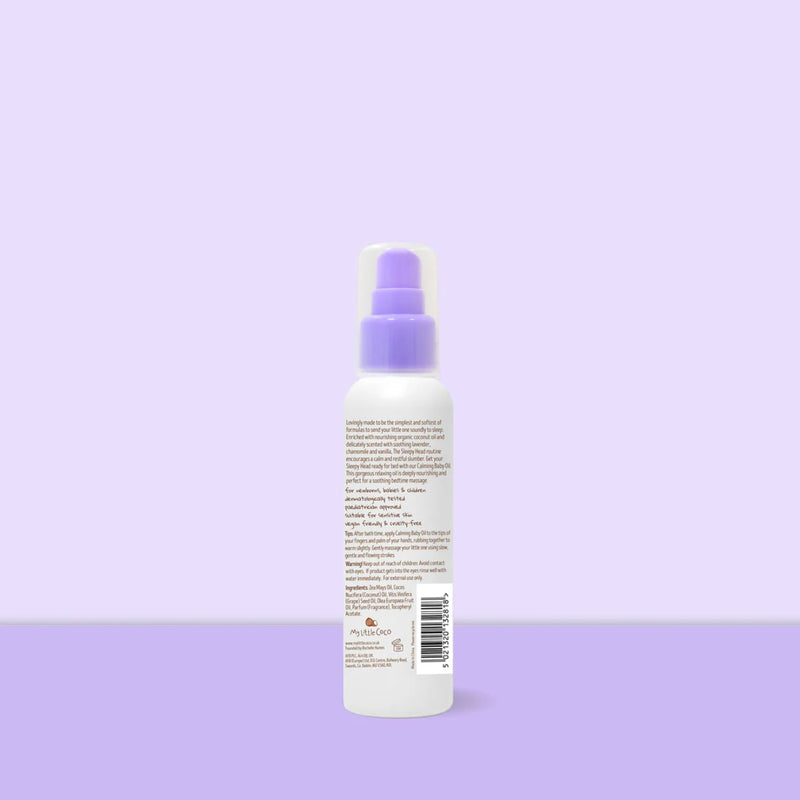My Little Coco Baby Sleepy Head Calming Baby Oil 100ml
