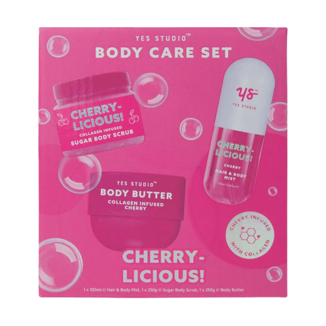 Yes Studio Cherry Licious Body Care Set