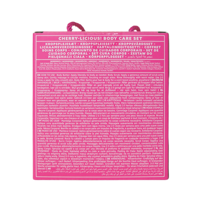 Yes Studio Cherry Licious Body Care Set