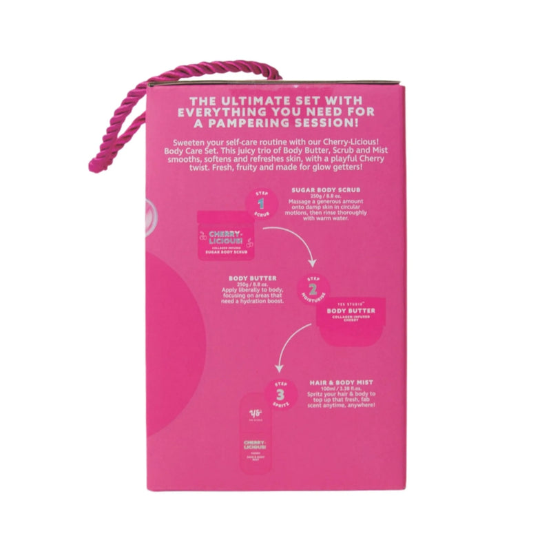Yes Studio Cherry Licious Body Care Set