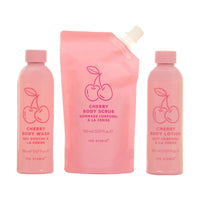 Yes Studio Happy Bathing Cherry Baby Shower Set 150ml x 3