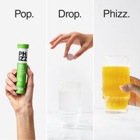 Phizz Daily 3-In-1 Hydration Electrolytes & Vitamins 20 Effervescent Tablets Mango