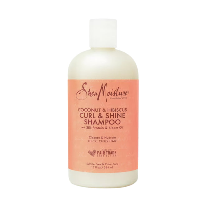 Shea Moisture Coconut & Hibiscus Curl & Shine Shampoo 384ml