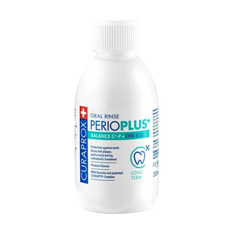 Perisol Rinse Curaprox Perio Plus+ Balance Oral Rinse 200ml – Chemist Warehouse UAE