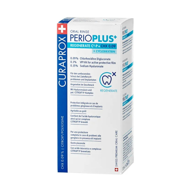Curaprox Perio Plus+ Regenerate Oral Rinse 200ml