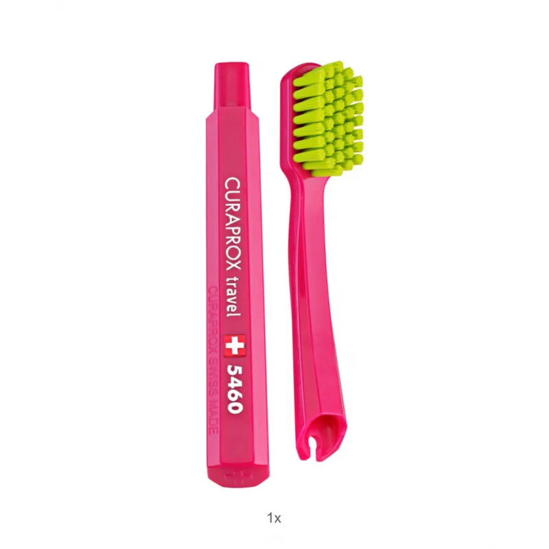 Curaprox Travel Set Blue Toothbrush + Interdental Brush + Toothpaste 10ml