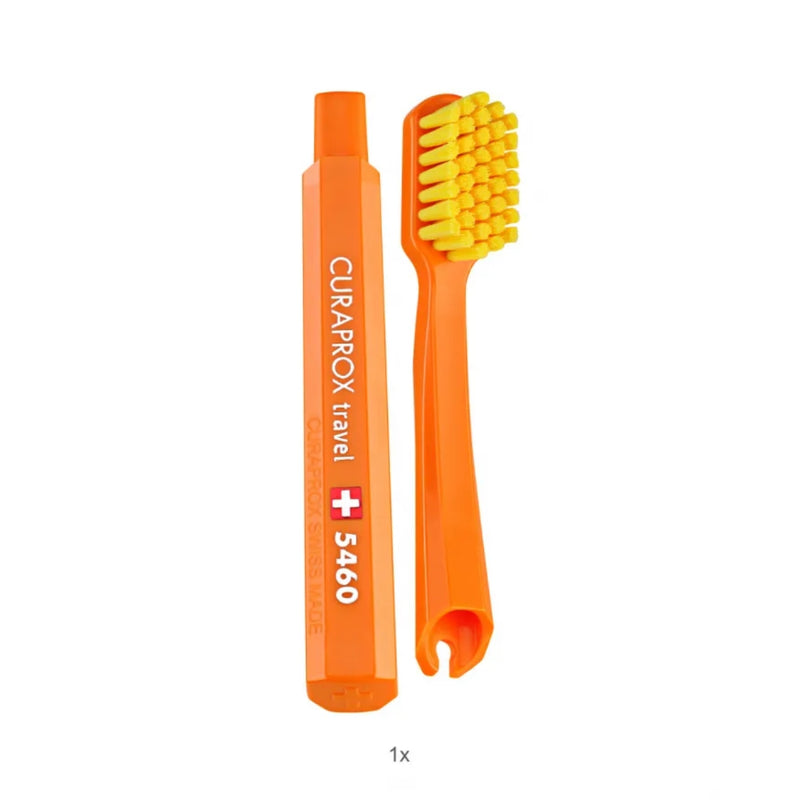 Curaprox Travel Set Green Toothbrush + Interdental Brush + Toothpaste 10ml