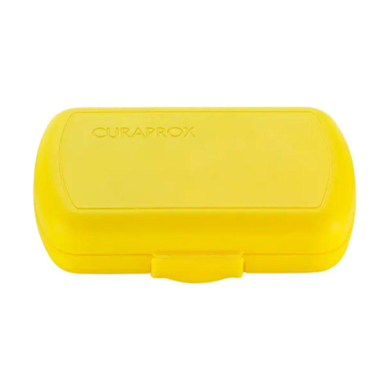 Curaprox Travel Set Yellow Toothbrush + Interdental Brush + Toothpaste 10ml