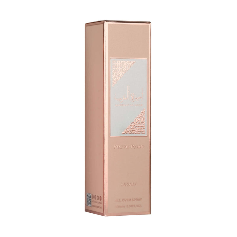 Lattafa Asdaaf Ameerat Al Arab Prive Rose All Over Spray 150ml