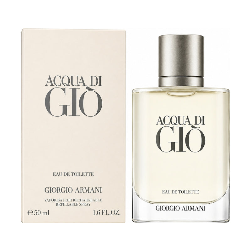 Giorgio Armani Acqua Di Gio Pour Homme Eau de Toilette 50ml Refillable