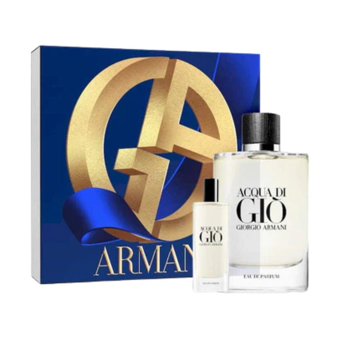 Giorgio Armani Acqua Di Gio Pour Homme (M) EDP 125ml Refillable + EDP 15ml Gift Set