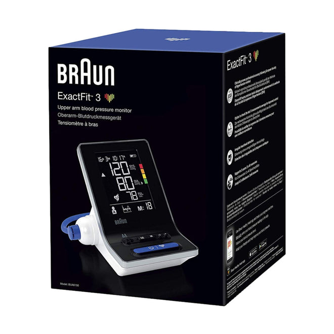Braun Blood Pressure Monitor Upper Arm ExactFit 3