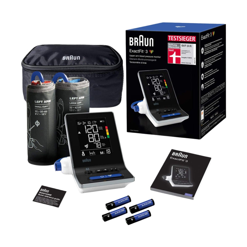Braun Blood Pressure Monitor Upper Arm ExactFit 3