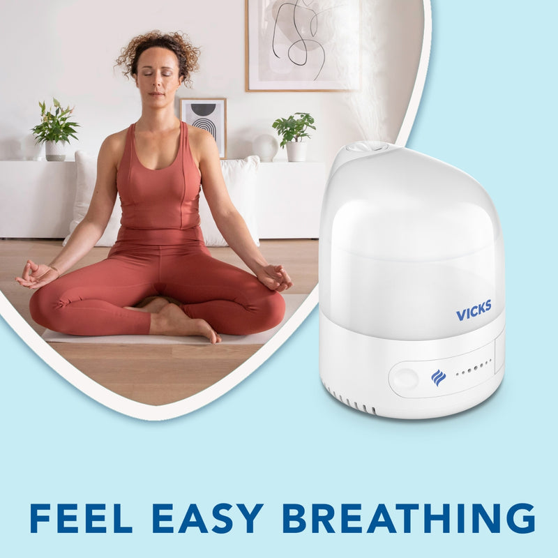 Vicks Humidifier Cool Mist Ultrasonic Personal VUl510E1