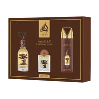 Lattafa Pride Eternal Oud Eau de Parfum 100ml + Eau de Parfum 20ml + Perfumed Spray 200ml Gift Set