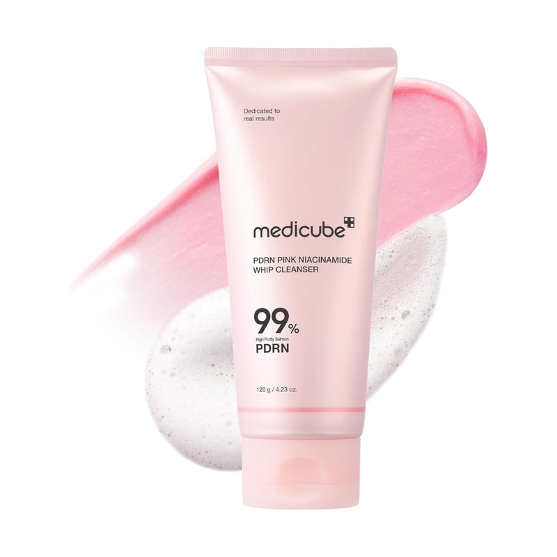 Medicube PDRN Pink Niacinamide Whip Cleanser 120g