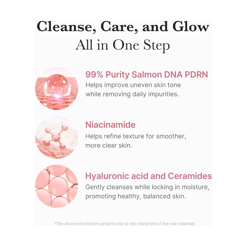 Medicube PDRN Pink Niacinamide Whip Cleanser 120g