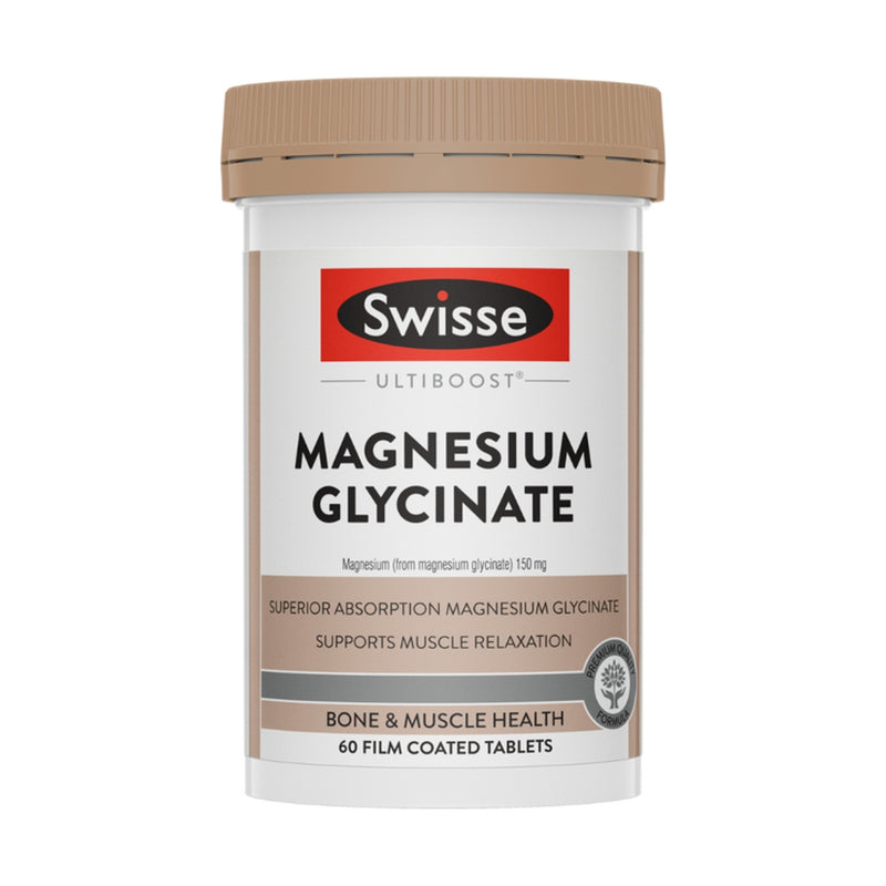 Swisse Ultiboost Magnesium Glycinate 60 Tablets