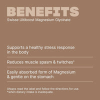 Swisse Ultiboost Magnesium Glycinate 120 Tablets
