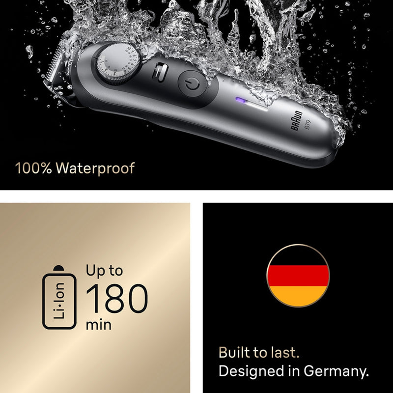 Braun Beard Trimmer Series 9 Professional Precision BT9520