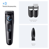 Braun Beard Trimmer Series 3 Easy & Precise BT3520