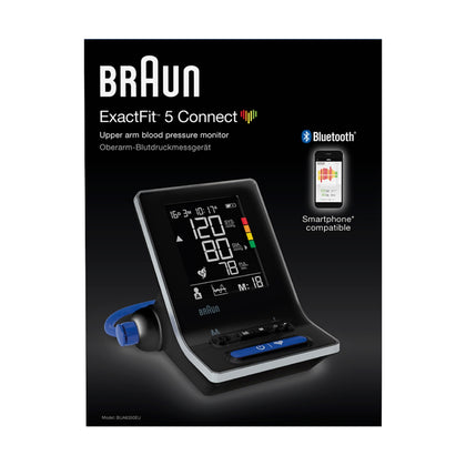Braun Blood Pressure Monitor Upper Arm ExactFit 5 Connect