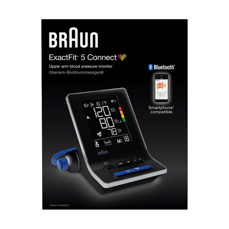 Braun Blood Pressure Monitor Upper Arm ExactFit 5 Connect
