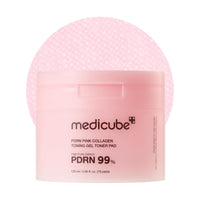 Medicube PDRN Pink Collagen Toning Gel Toner 70 Pads
