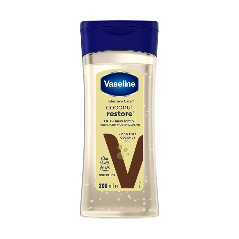 Vaseline Body Oil Intensive Care Replenishing Coconut Restore 200ml