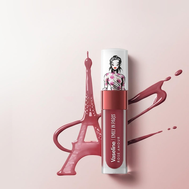 Vaseline Emily in Paris Limited Edition Tinted Lip Oil Rose Amour Limited Edition 4g