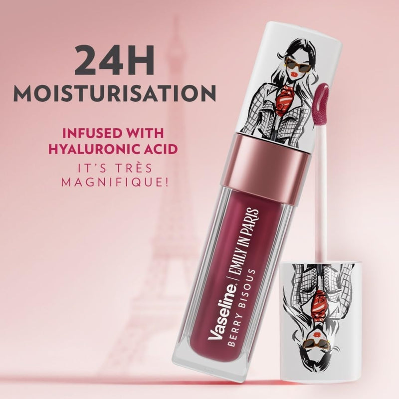 Vaseline Emily in Paris Limited Edition Tinted Lip Oil Berry Bisous 4g